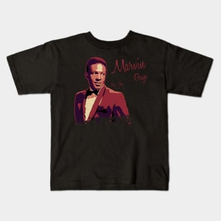 Marvin gaye | Young vintage poster Kids T-Shirt